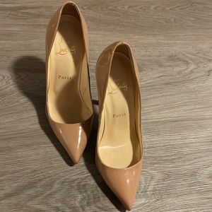 Christian Louboutin So Kate size 37 with sole protectors